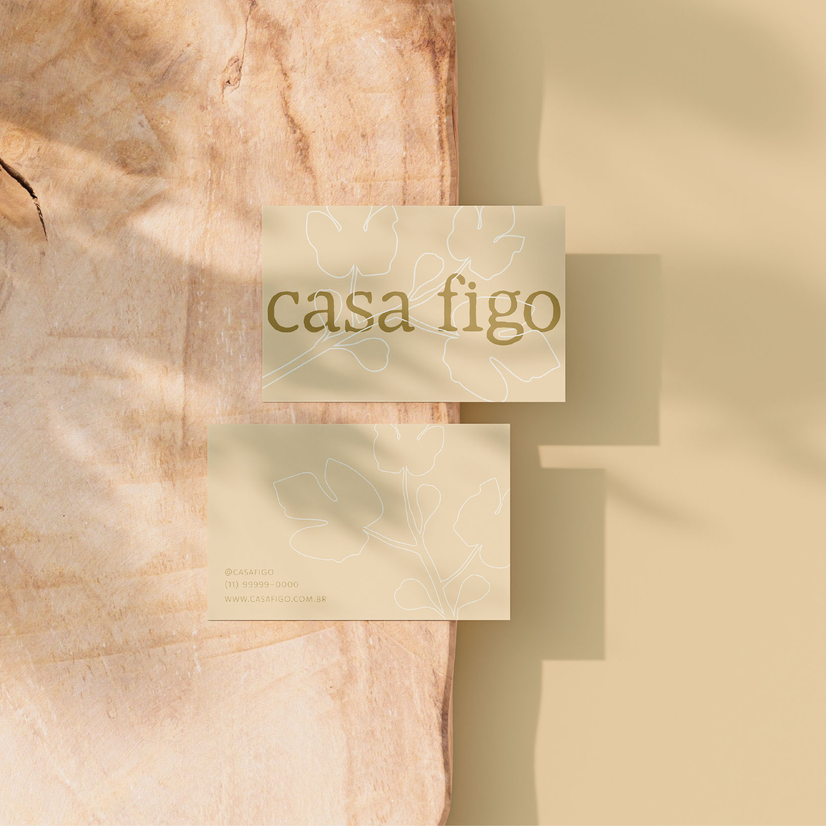 Cartão de visita Casa Figo