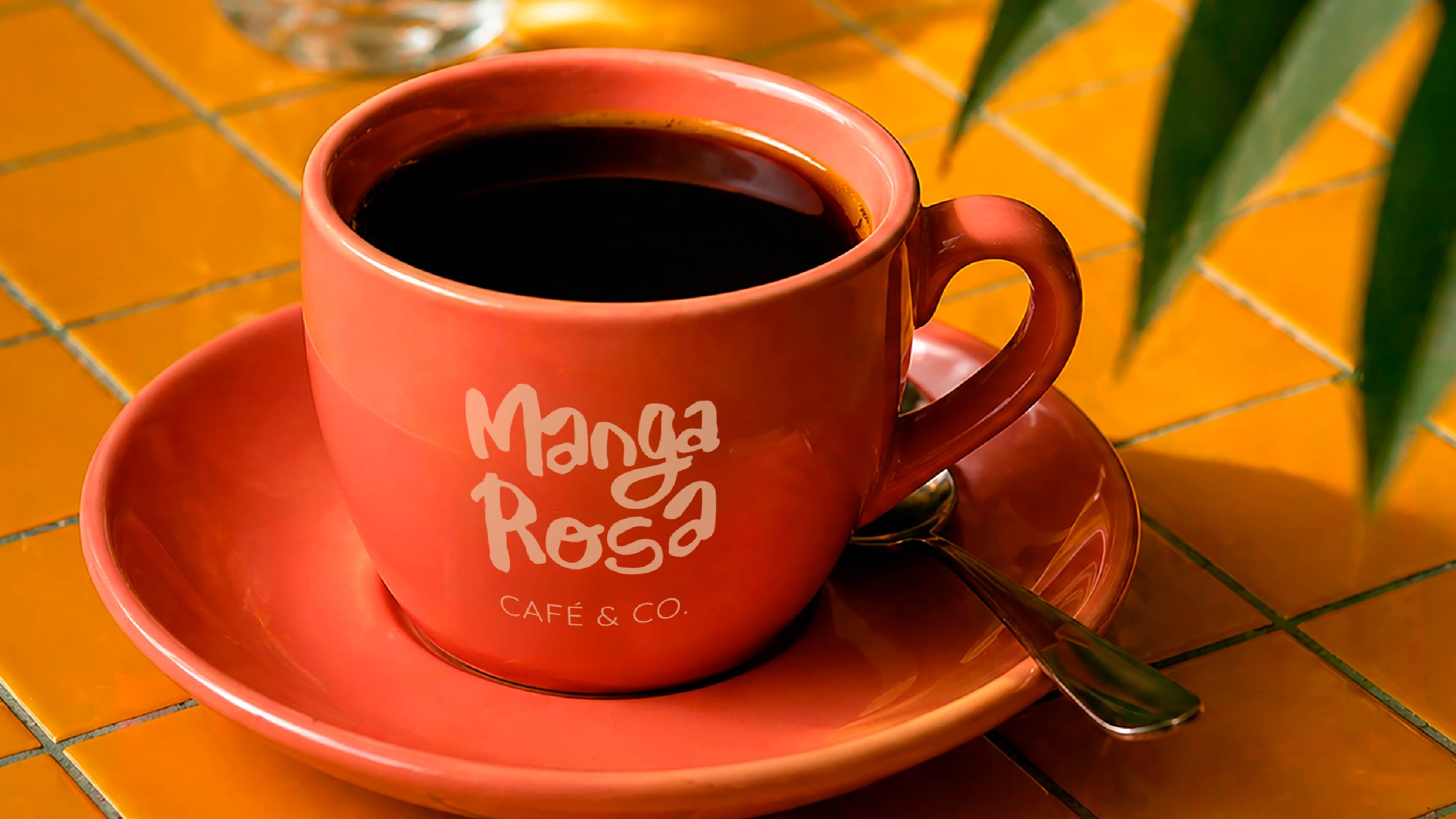 Manga Rosa Café & Co — identidade visual